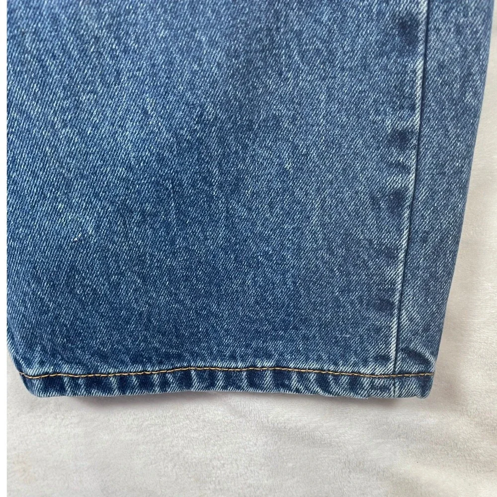 Levis 505 Regular Fit Straight Leg Blue Denim Jeans Mens 42x30‎ Medium Wash